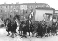 Manifestazione filojugoslava nel maggio del 1945